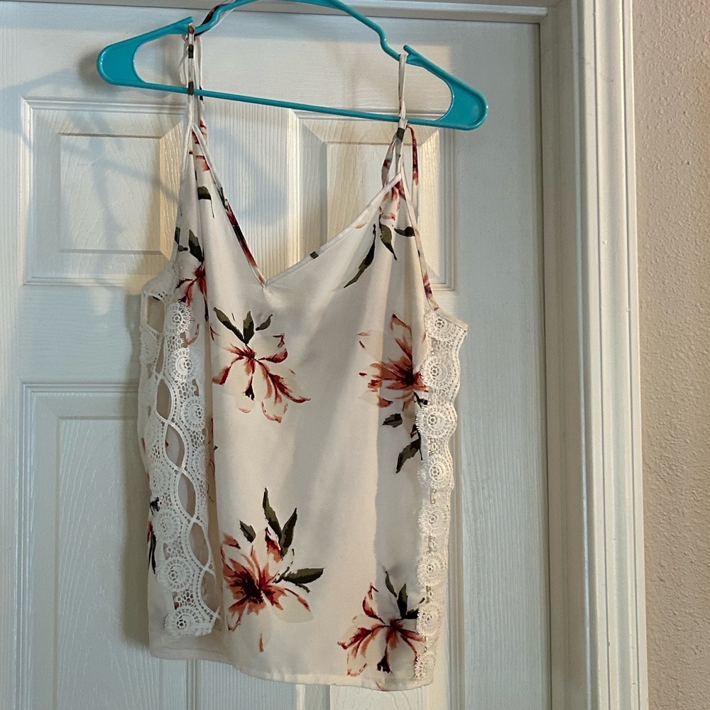 Floral tank top
